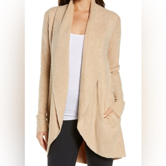 Barefoot Dreams Bamboo Long Sleeve CozyChic® Lite Circle Lounge Cardigan - Picture 1 of 5